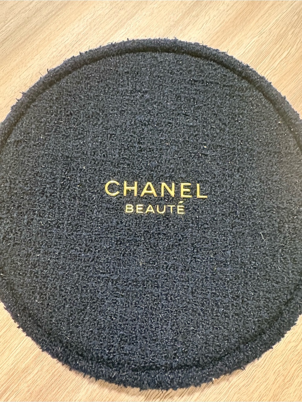 CHANEL Navy Blue Women's Jacket/Coat